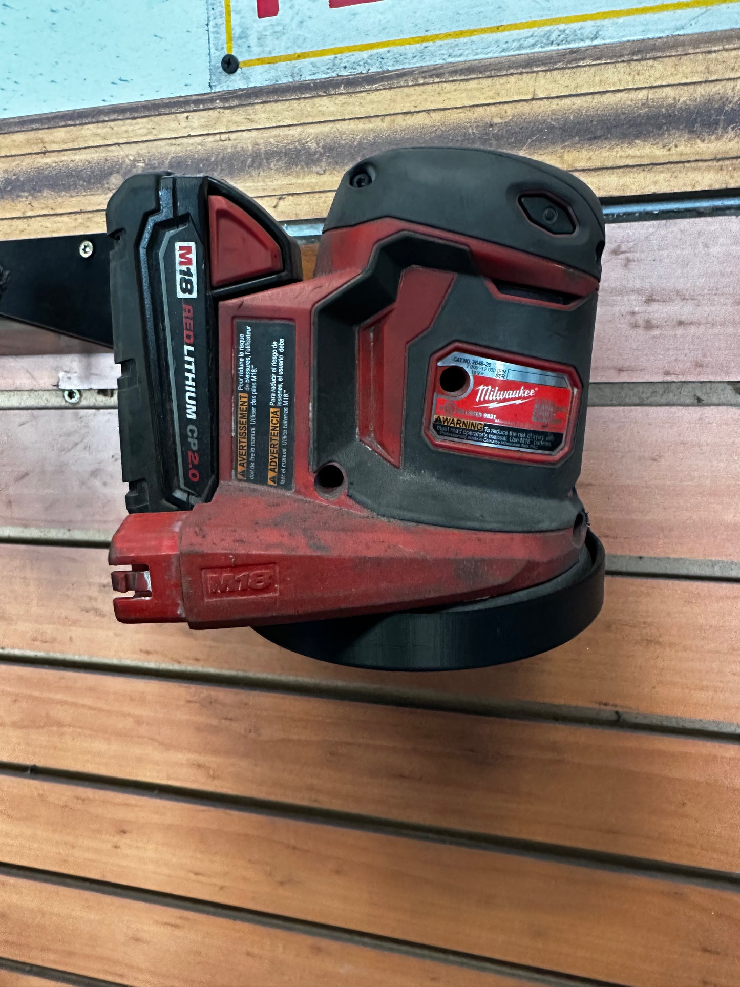 M18 Orbital Sander Storage