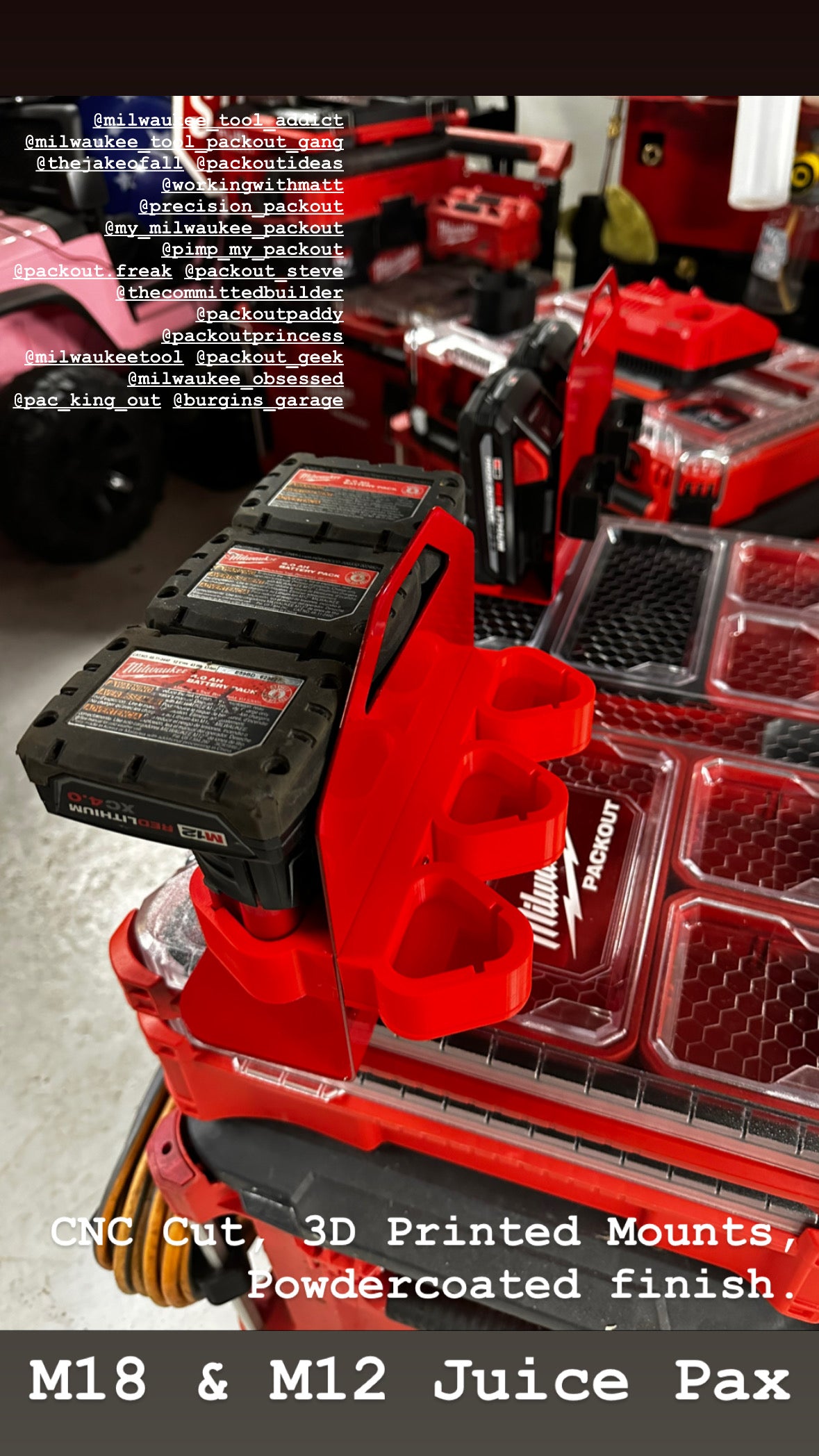 M18 & M12 Mobile Battery Bank