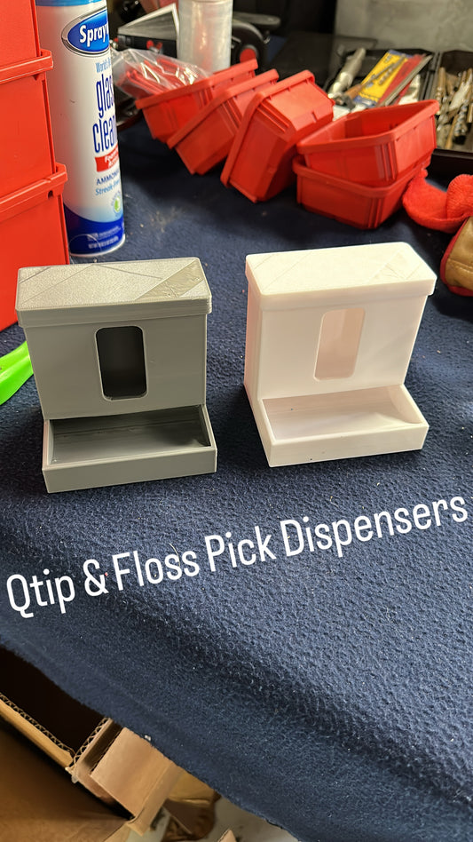 Q-Tip / Flosspick Dispensers